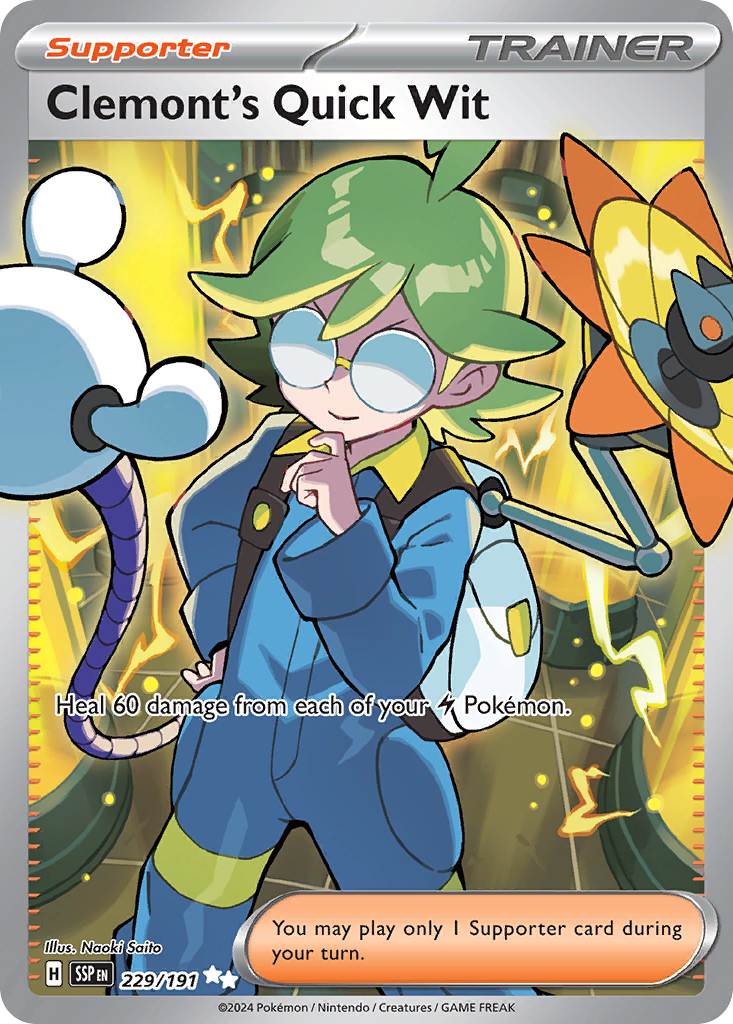 Surging Sparks Clemont’s Quick Wit #229/191